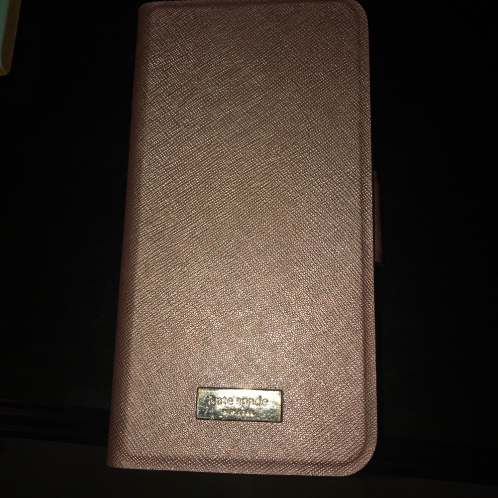 Kate Spade iPhone 6 Plus saffiano wallet case